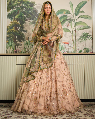 Safia Kurta And Lehenga Set