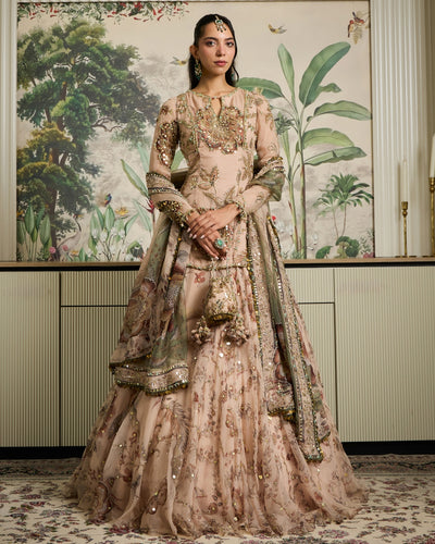 Safia Kurta And Lehenga Set