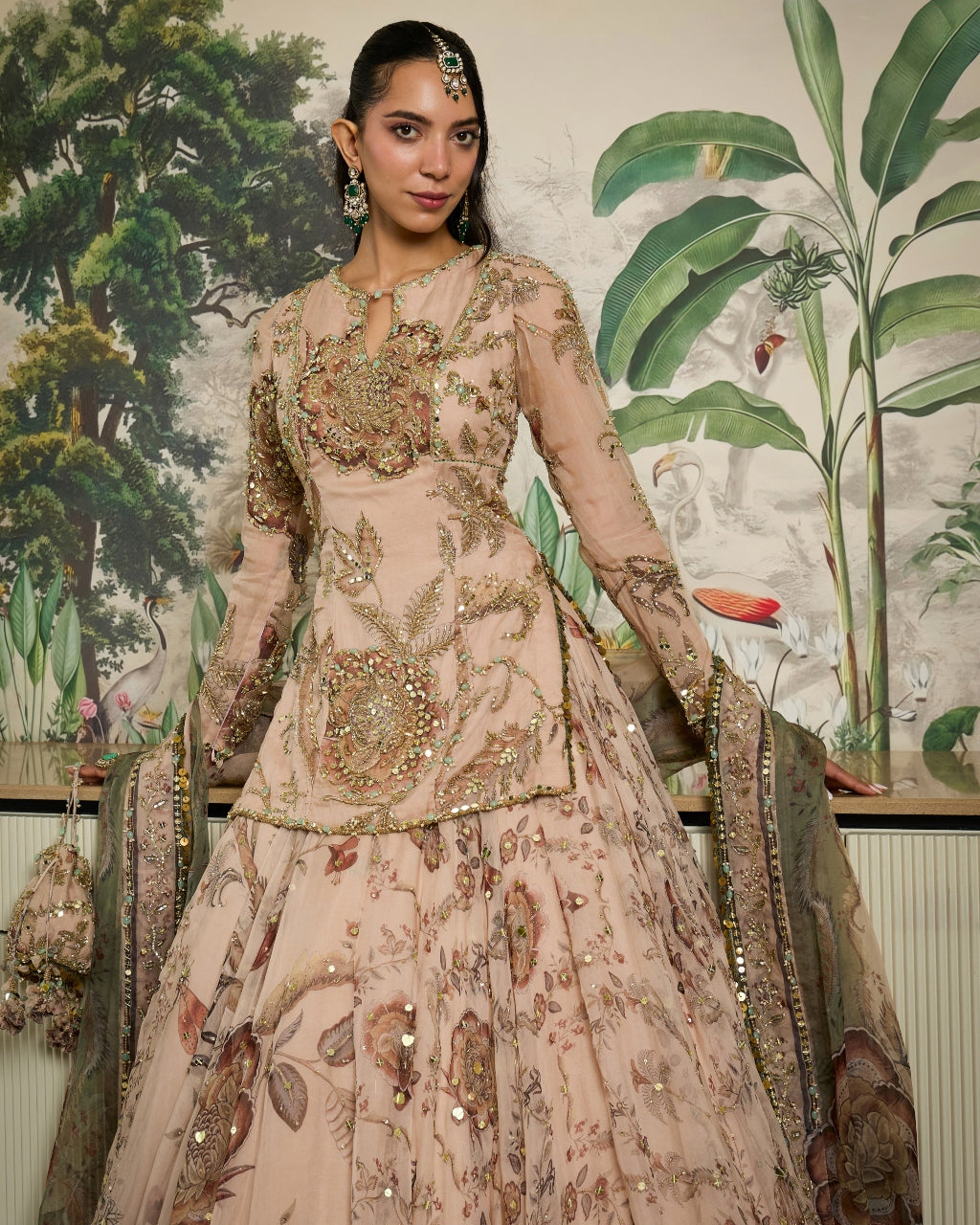 Safia Kurta And Lehenga Set