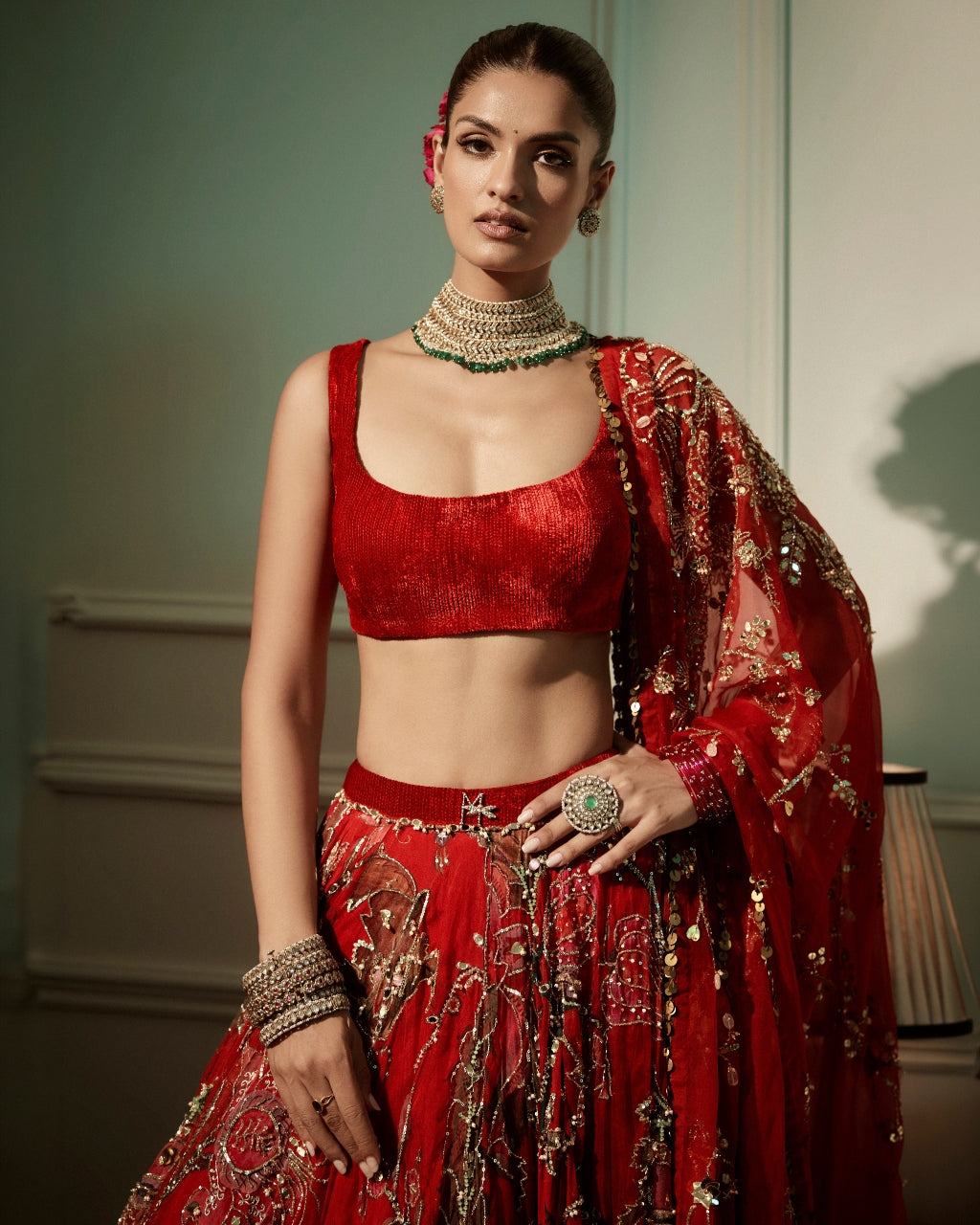 Saya Lehenga Set
