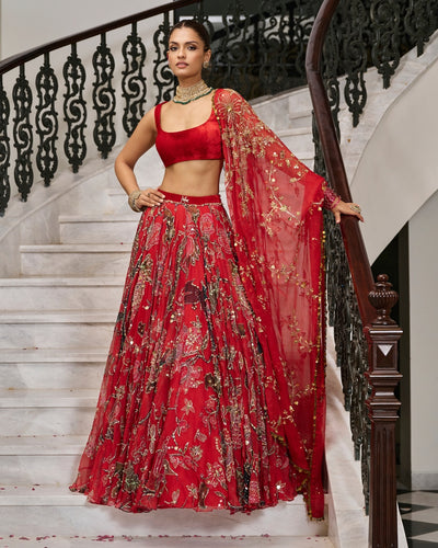 Saya Lehenga Set