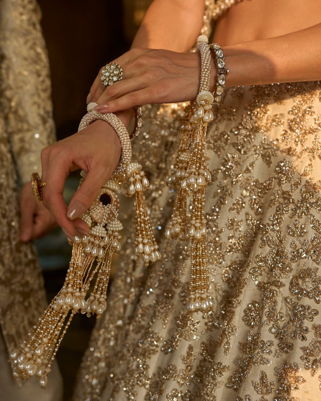 Ivory Gold Kalira Set