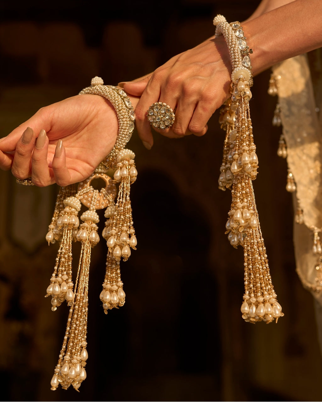 Ivory Gold Kalira Set