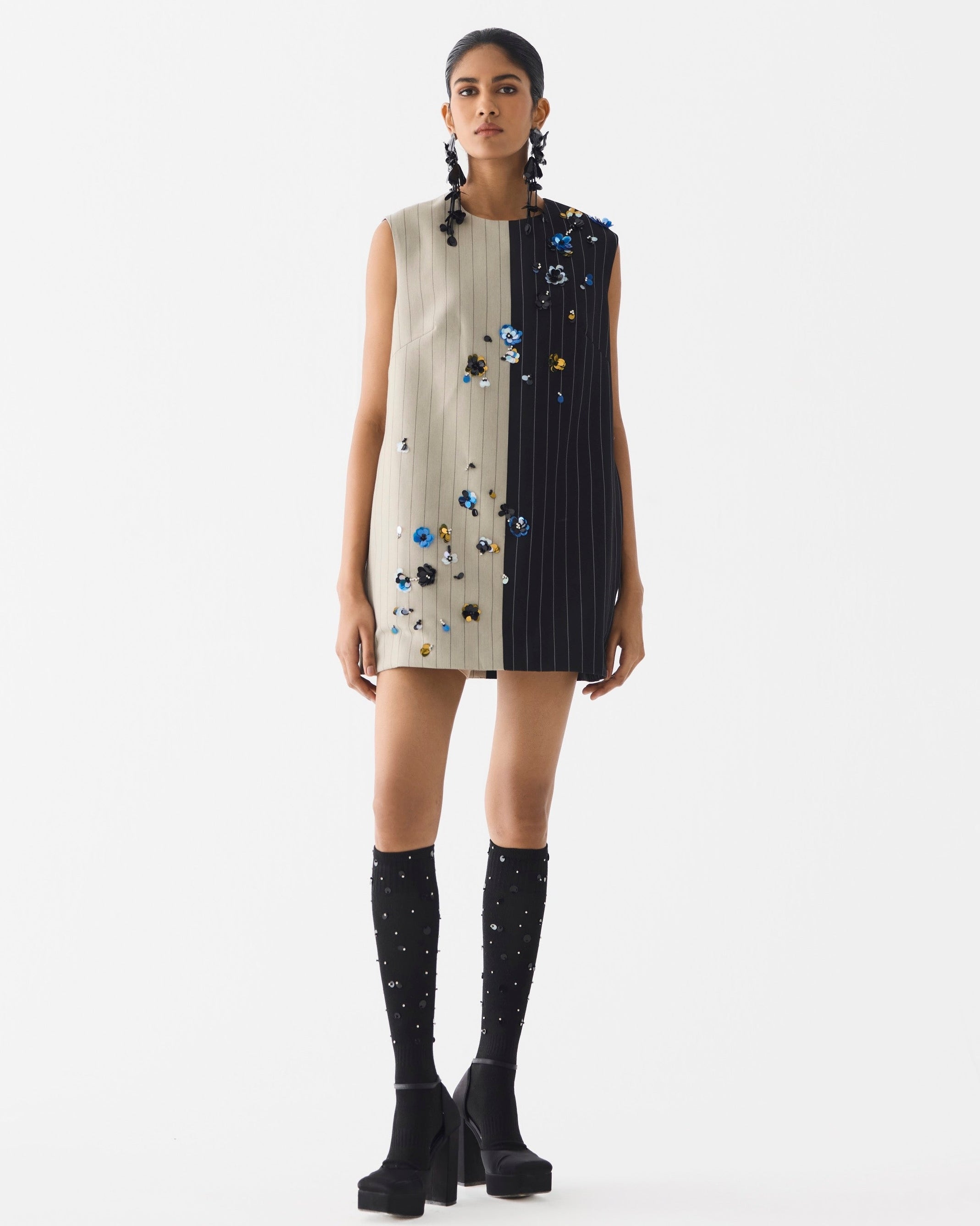 Buds Half and Half Dress