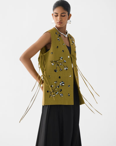 Tiger Lily Vest & Dhoti Pants