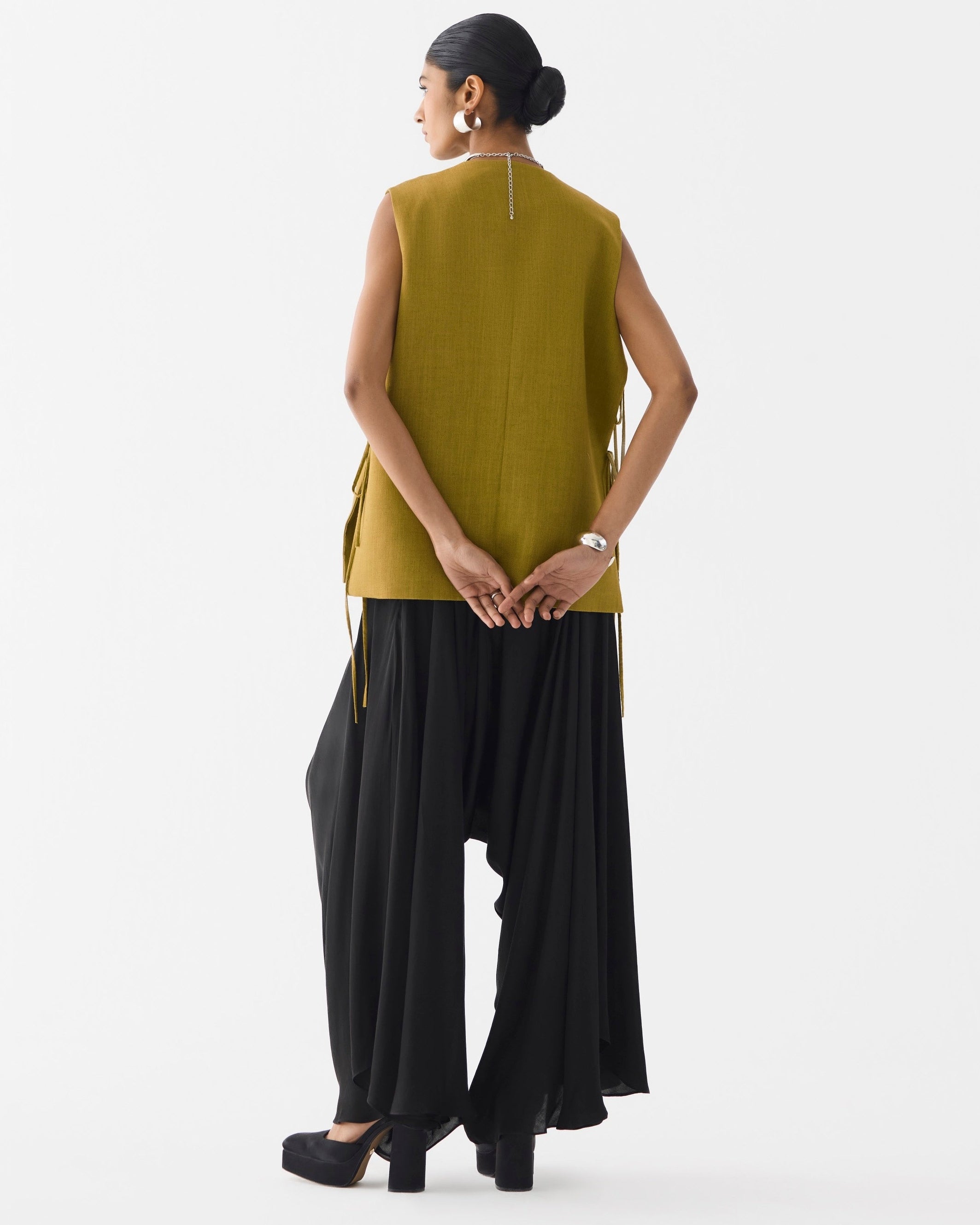 Tiger Lily Vest & Dhoti Pants