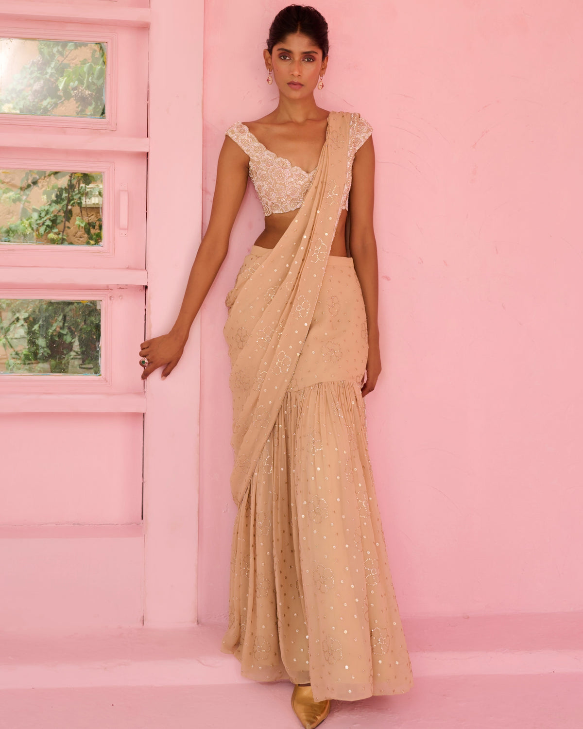 Suhana Pre-Drape Sari