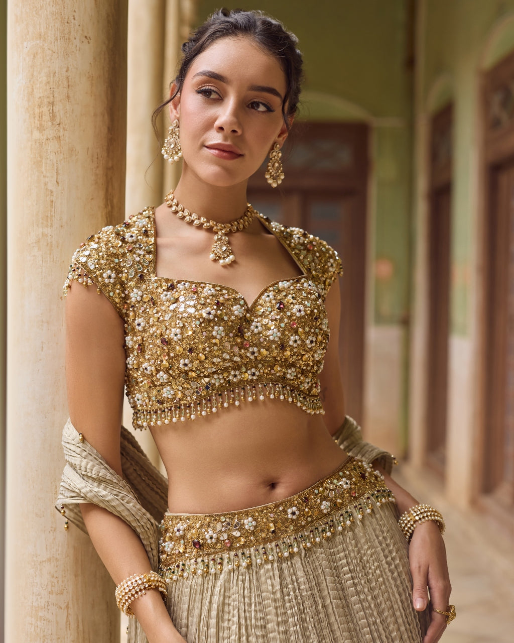 Alina Lehenga Set