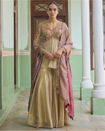 Nazia Gharara Set