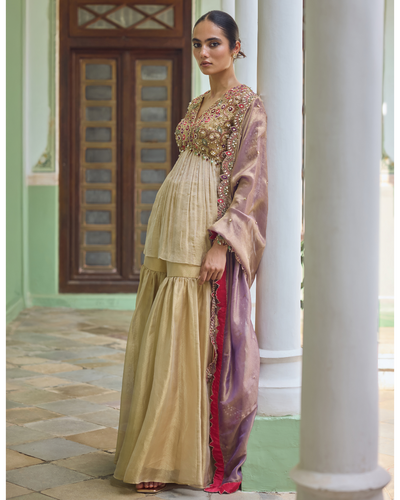 Nazia Gharara Set