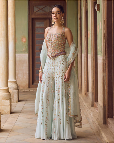 Zara Sharara Set