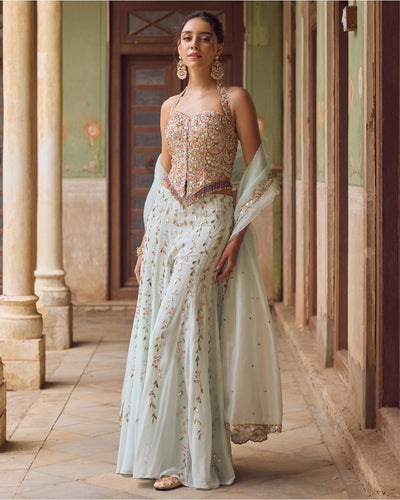 Zara Sharara Set