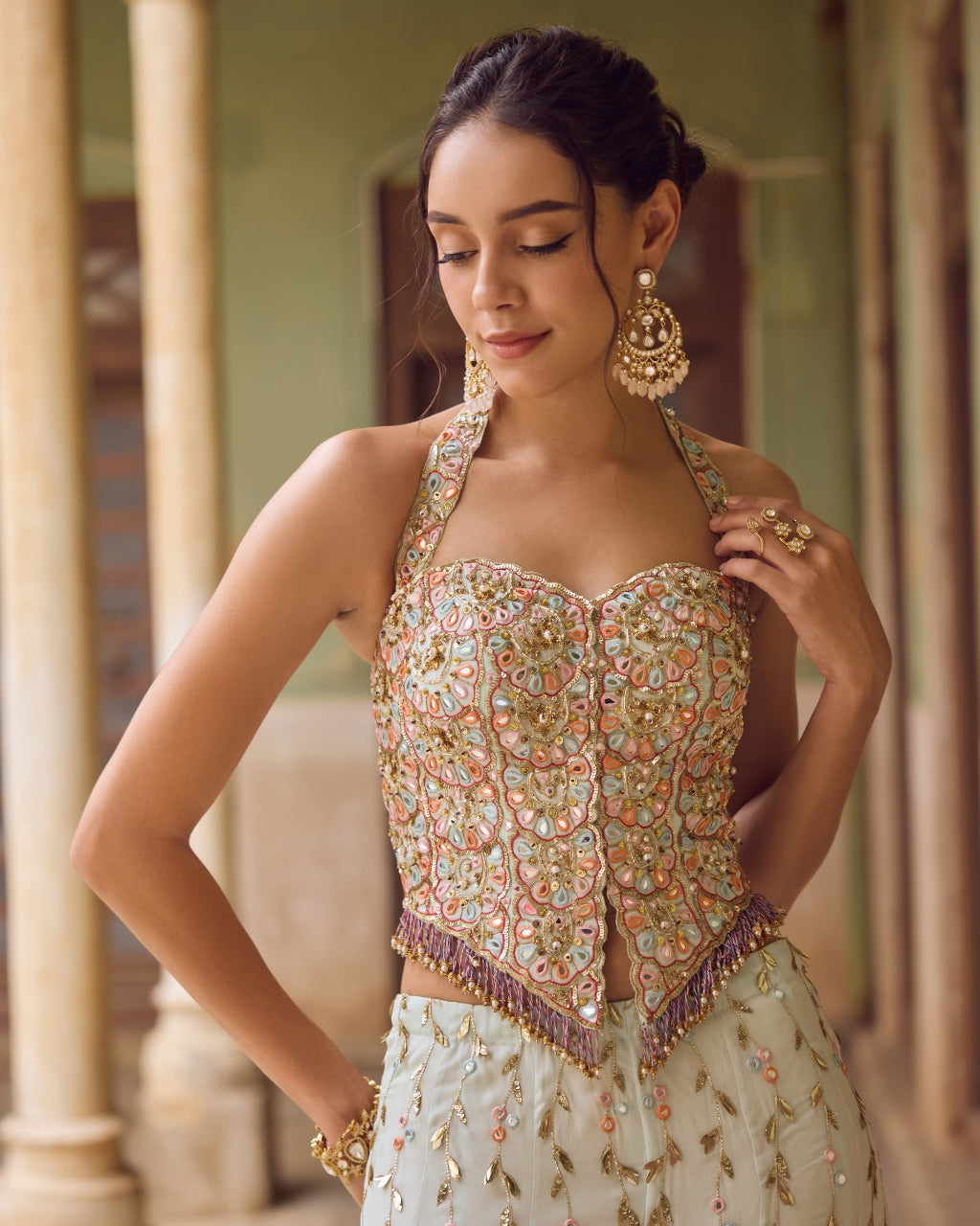 Zara Sharara Set