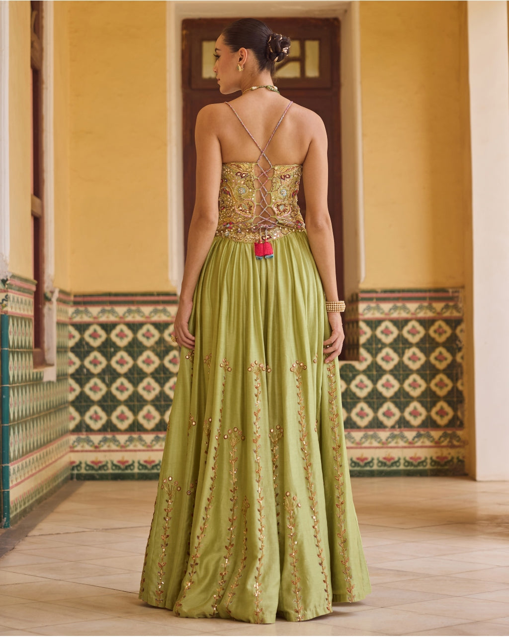Nazm Lehenga Set