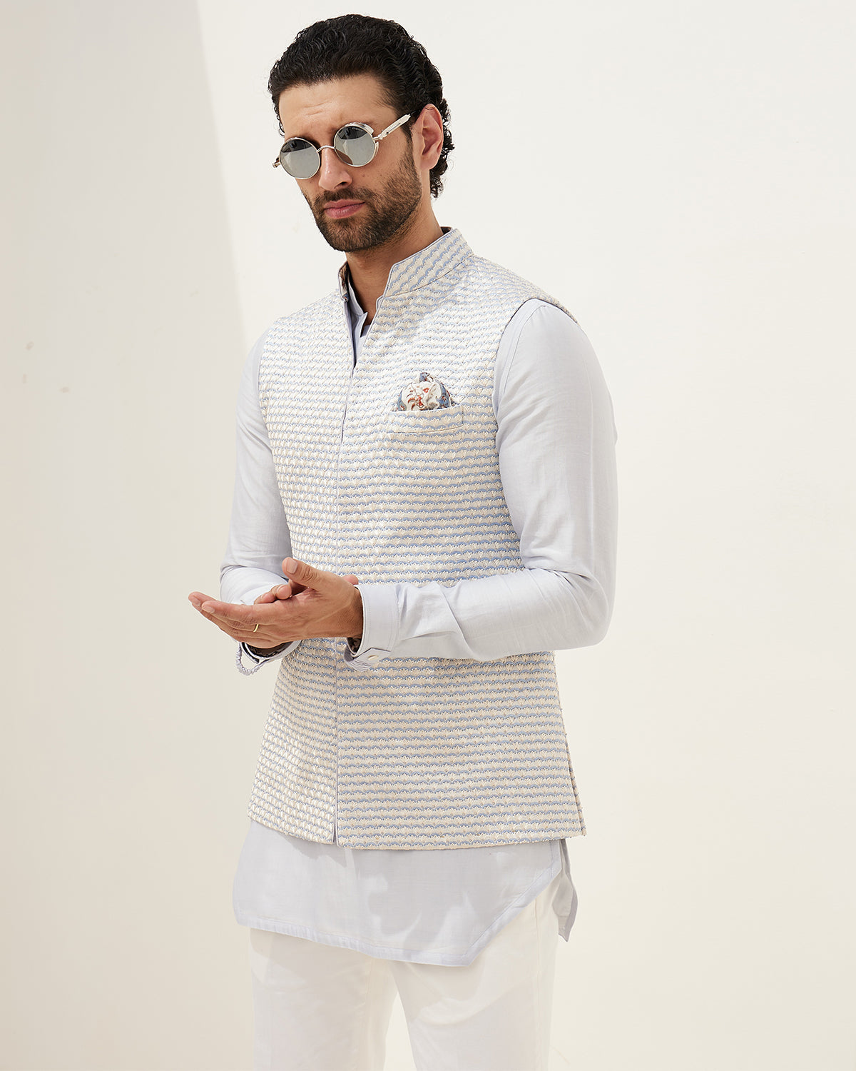 Sky Blue Kurta Set