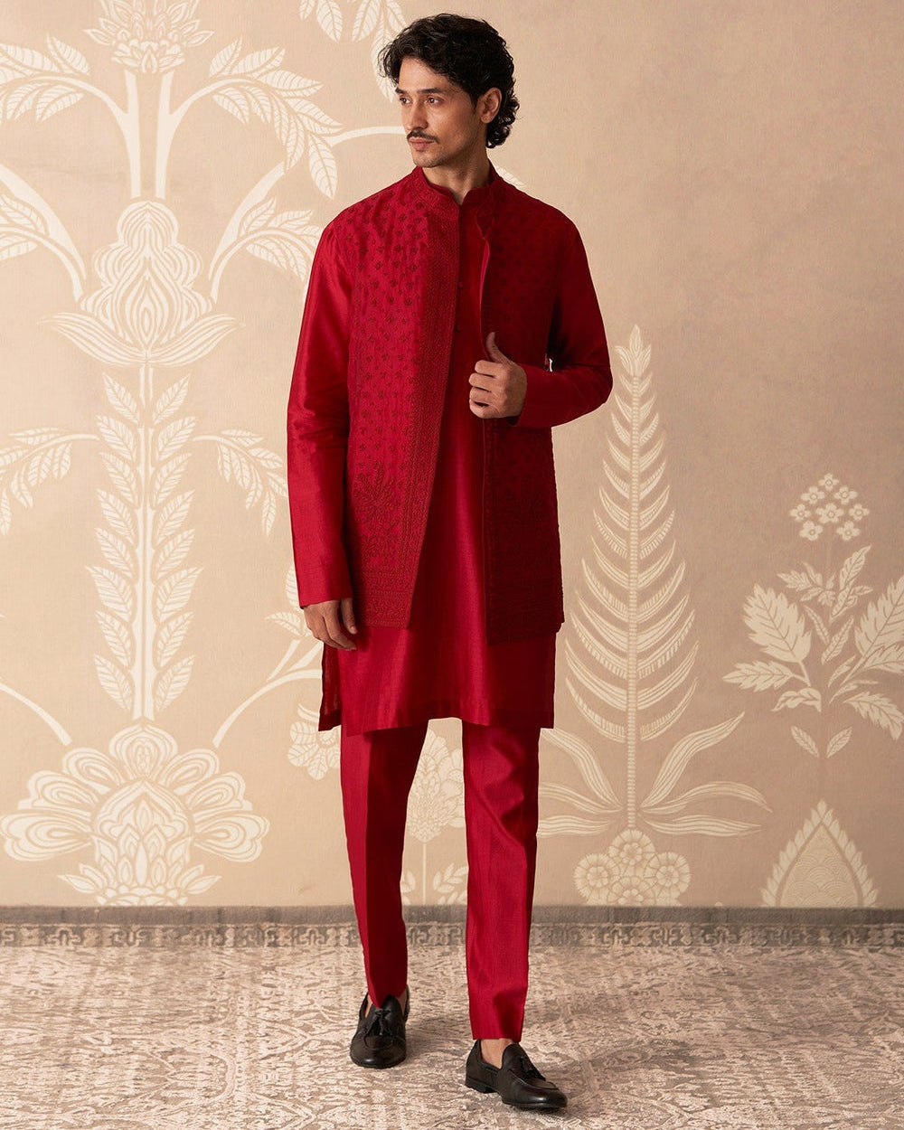 Ruh 
Kurta Bandi Set