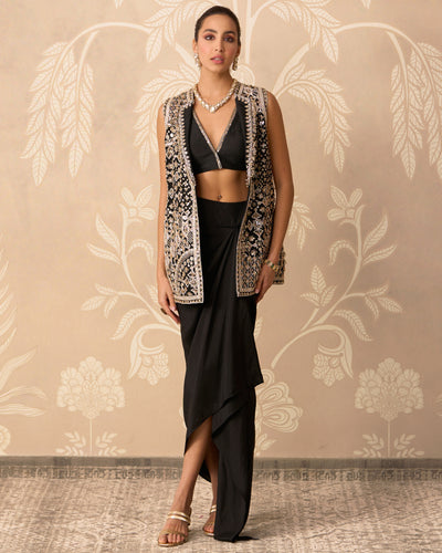 Aaina Jacket Skirt Set