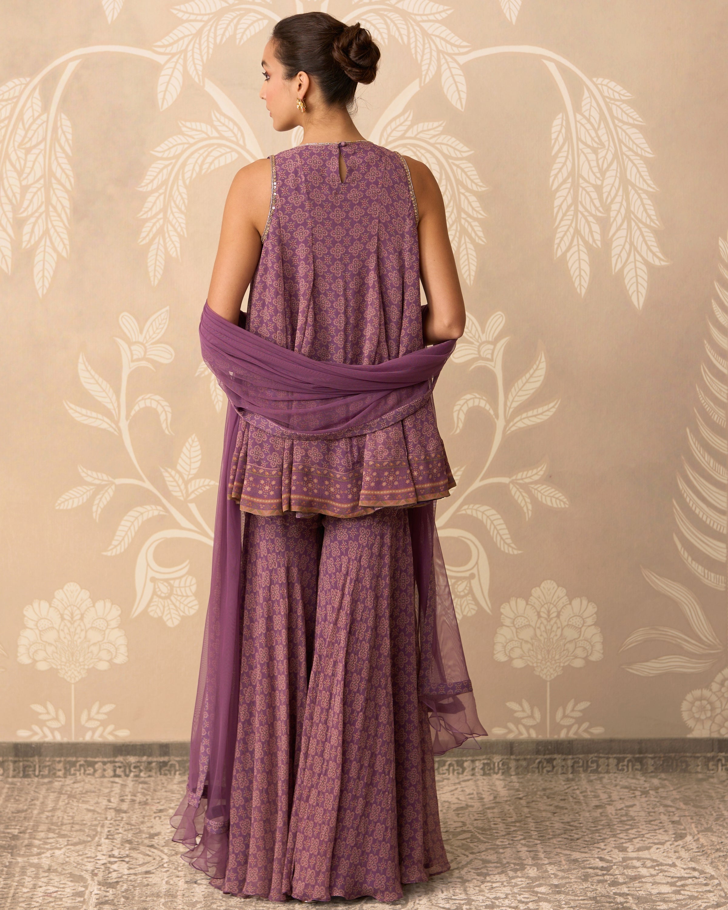 Roohana Kurti Gharara Set