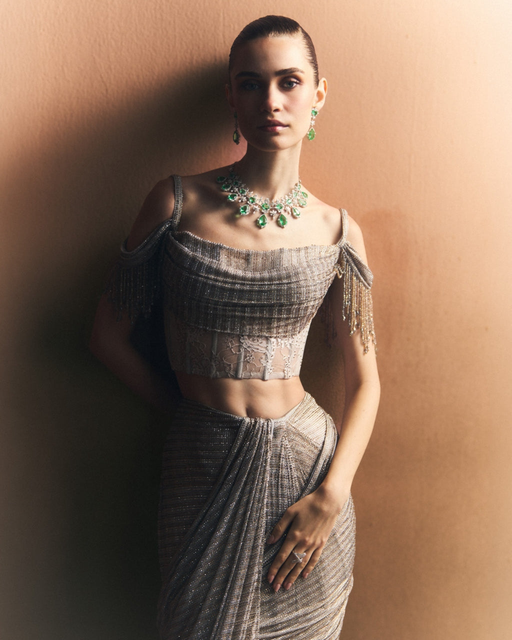 Mist Drape Sari