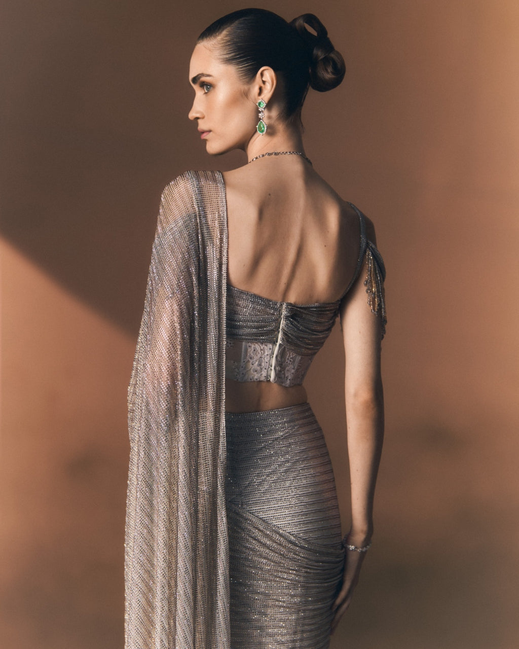 Mist Drape Sari
