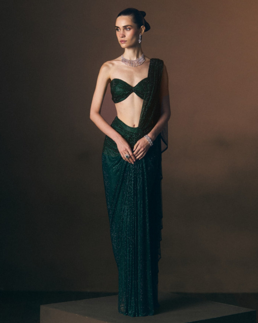 Cypress Drape Sari