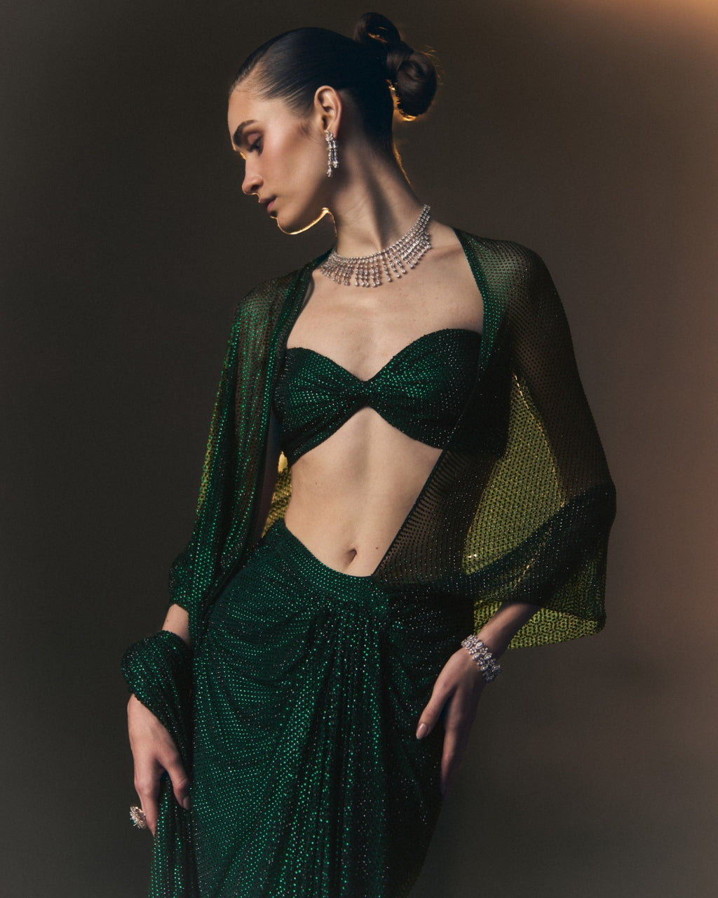 Cypress Drape Sari