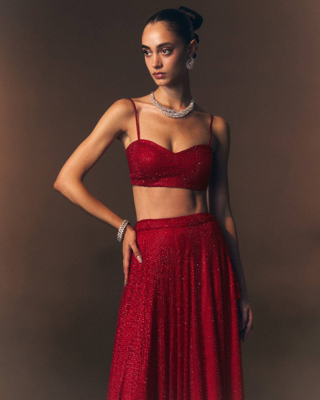 Vermeil Lehenga Skirt
