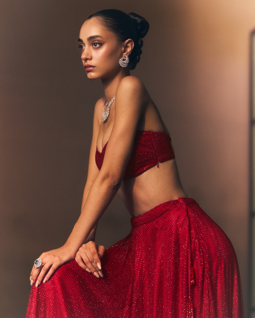 Vermeil Lehenga Skirt