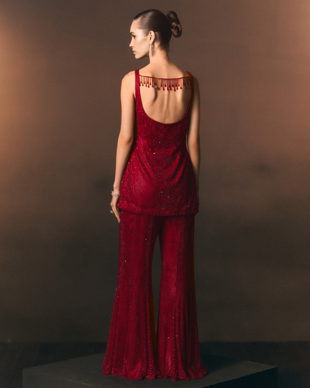 Ember Sharara Pants With Shirt
