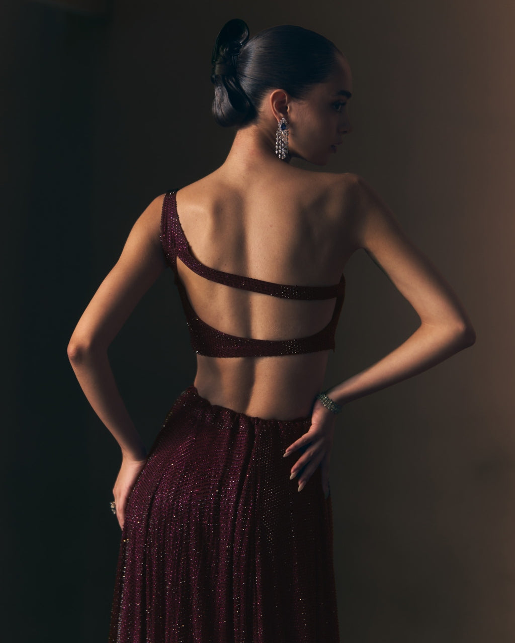 Scarlet Lehenga Skirt