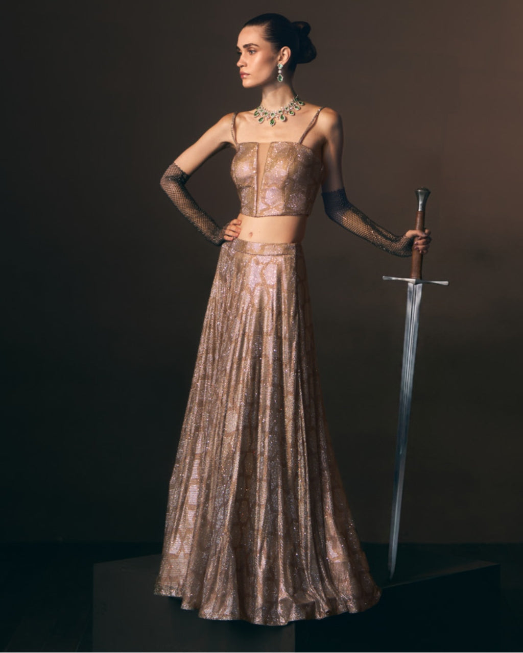 Aureate Lehenga Skirt