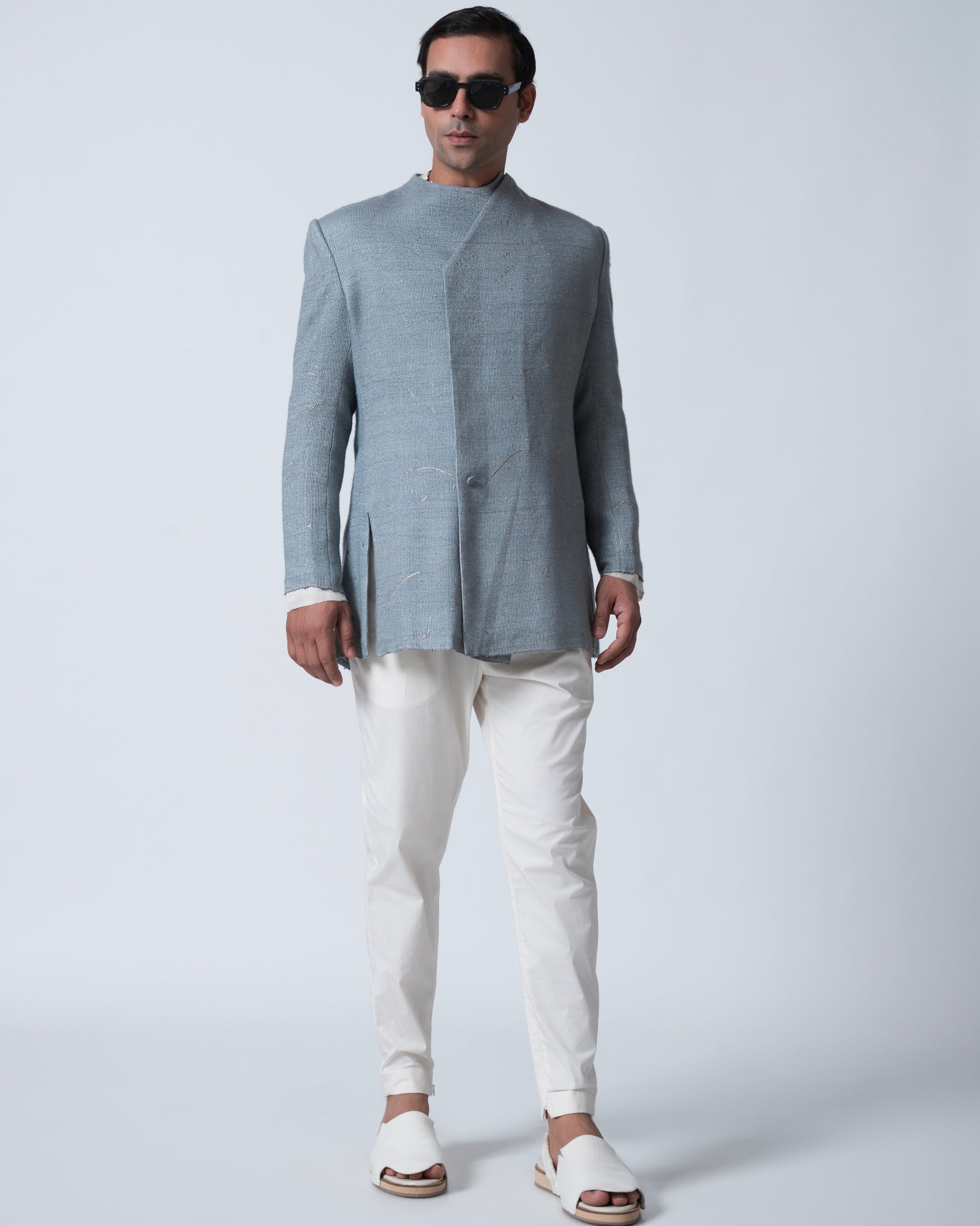 Honeycomb Bandhgala Set