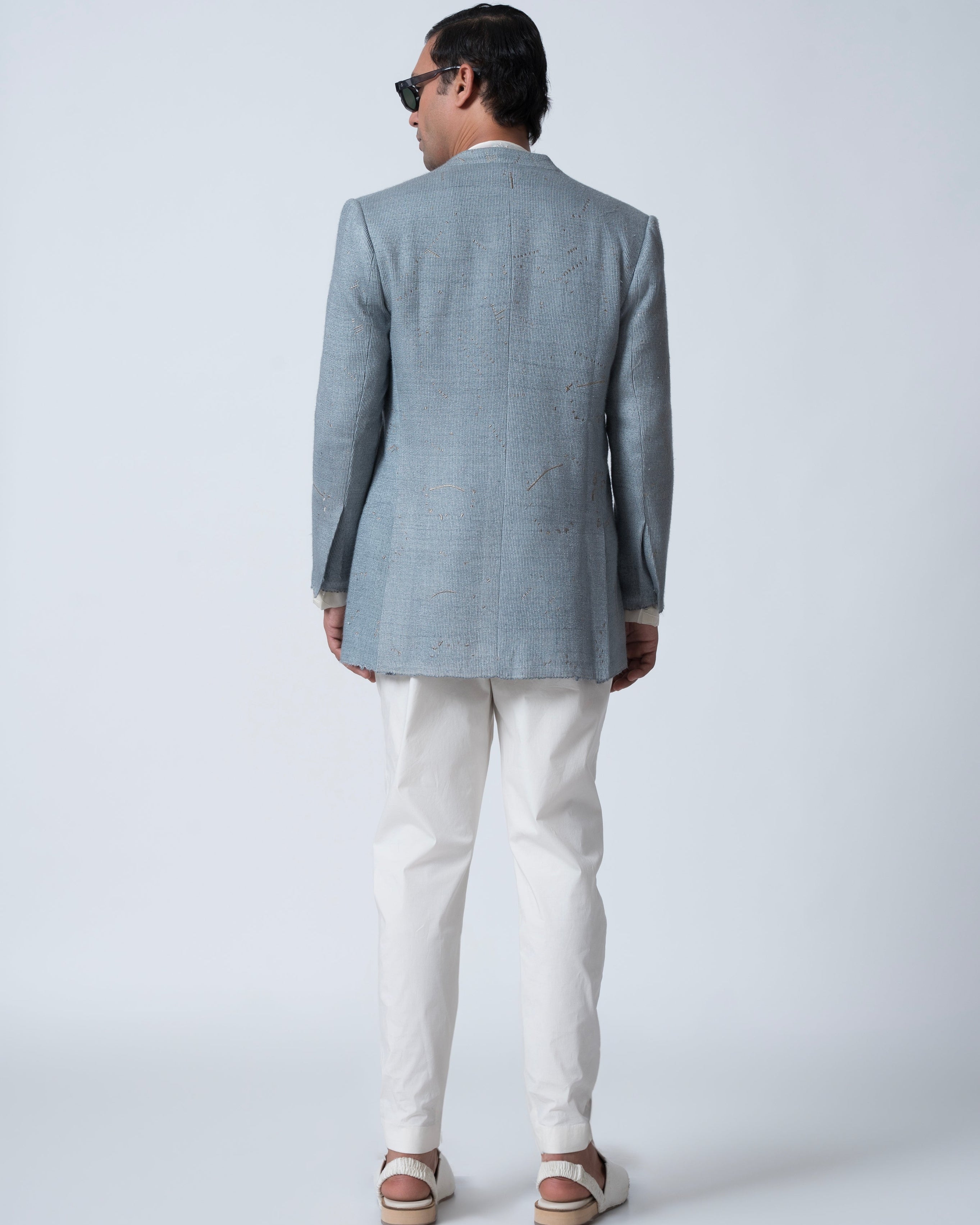 Honeycomb Bandhgala Set