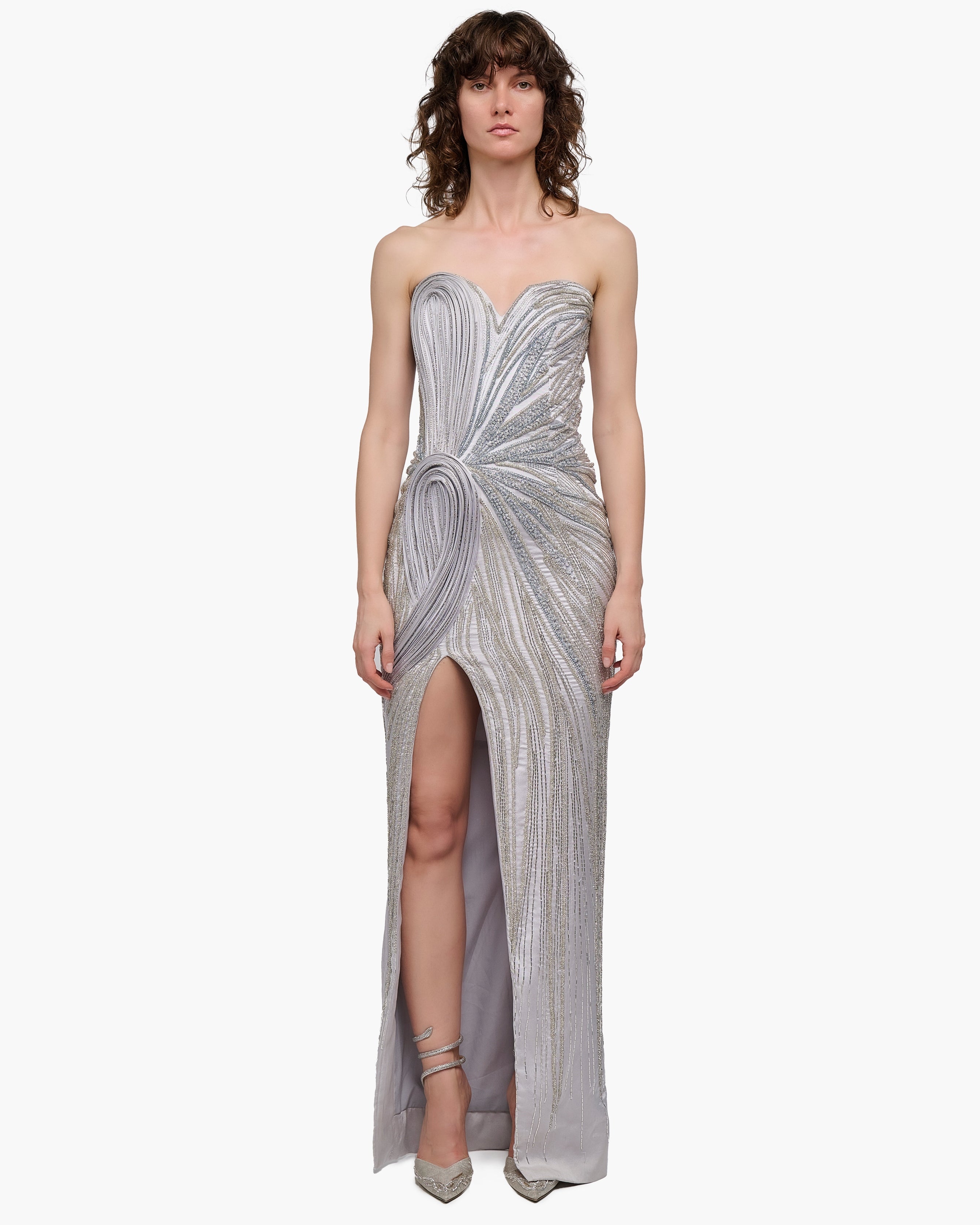The Lunar Wave Gown