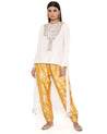 Ivory Top And Pants Set by Payal Singhal