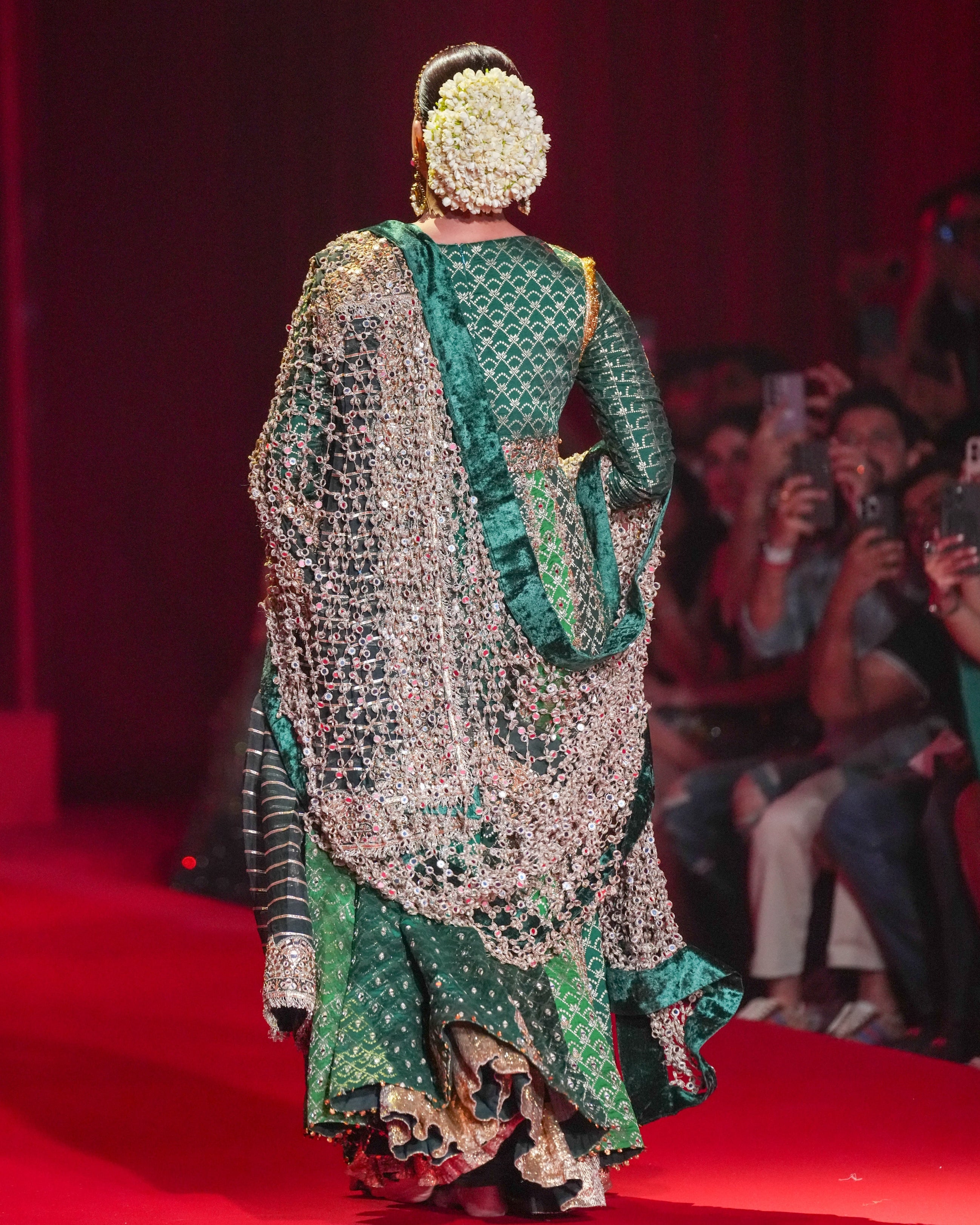 Tabu in Vaidurya Anarkali Set