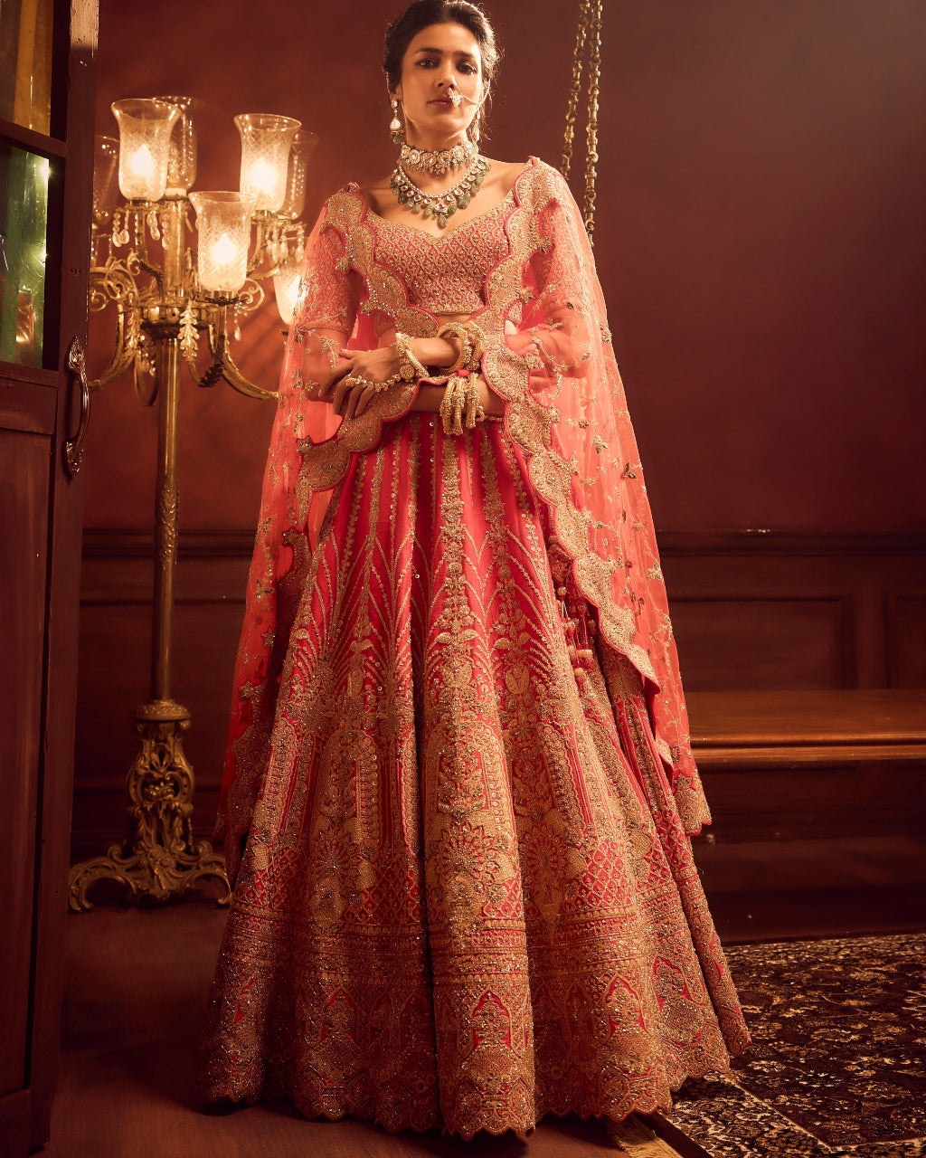 Rani Vivah Lehenga Set