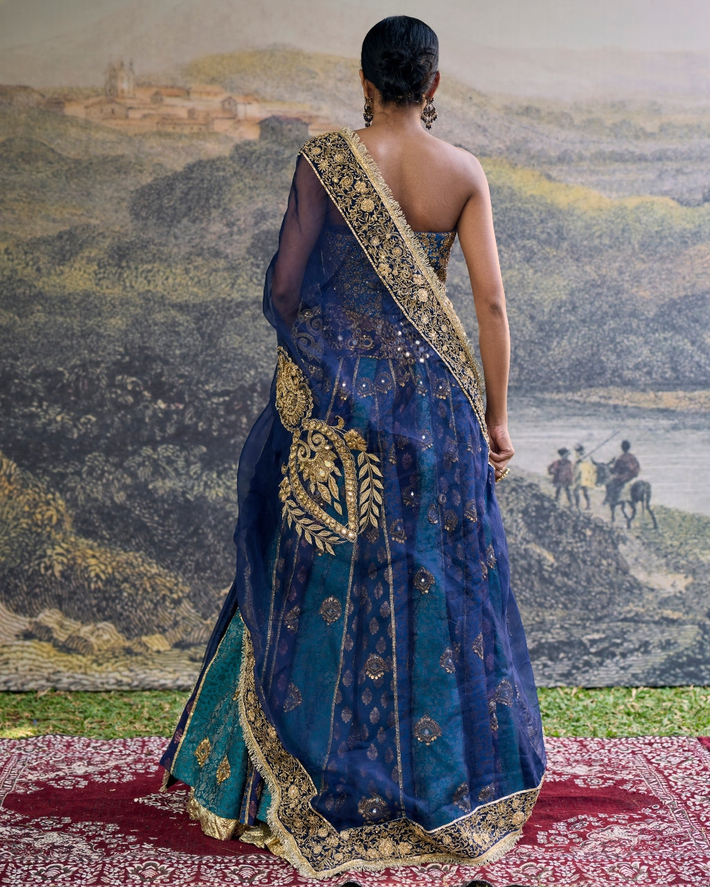 Neelratna Brocade Lehenga Set
