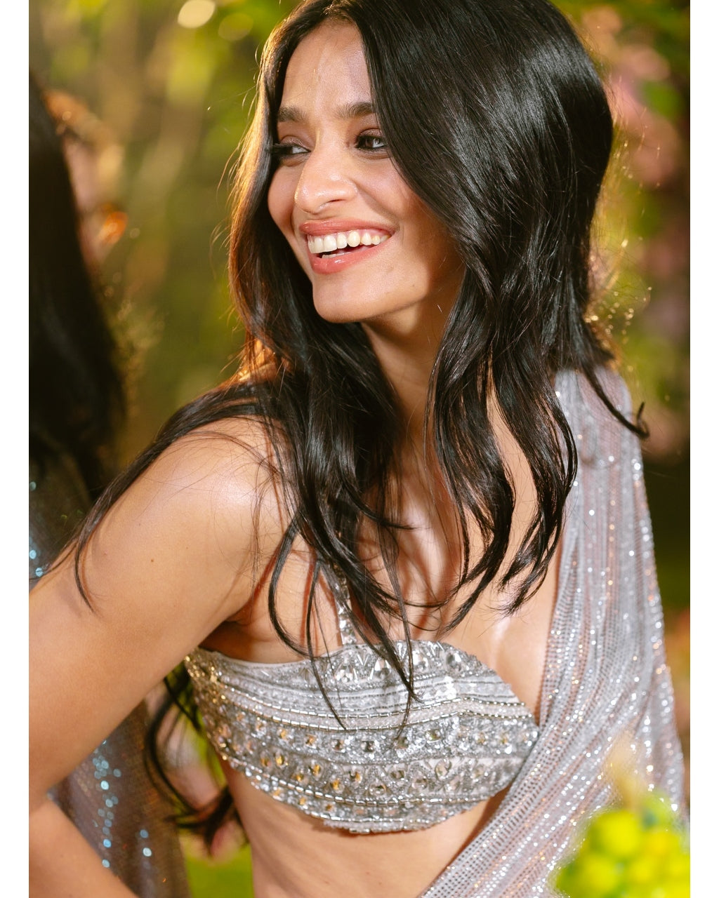 Celestial Stride Sari Set