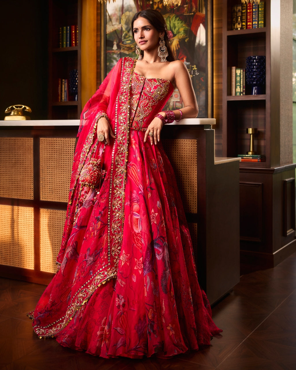 Vartika Corset Lehenga Set