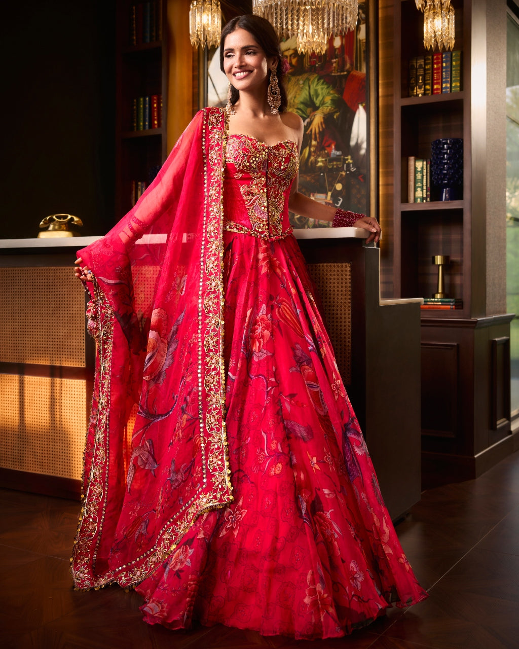 Vartika Corset Lehenga Set