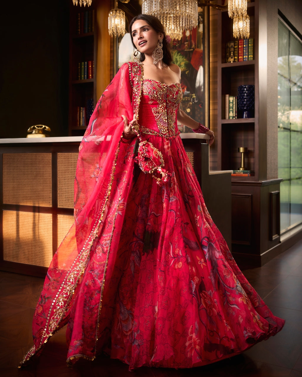 Vartika Corset Lehenga Set