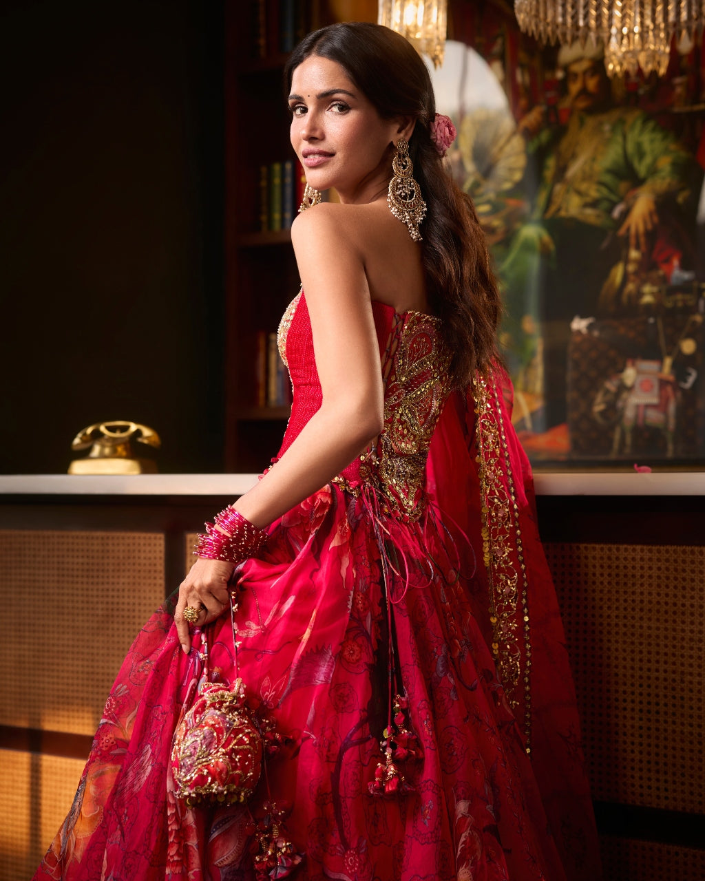 Vartika Corset Lehenga Set
