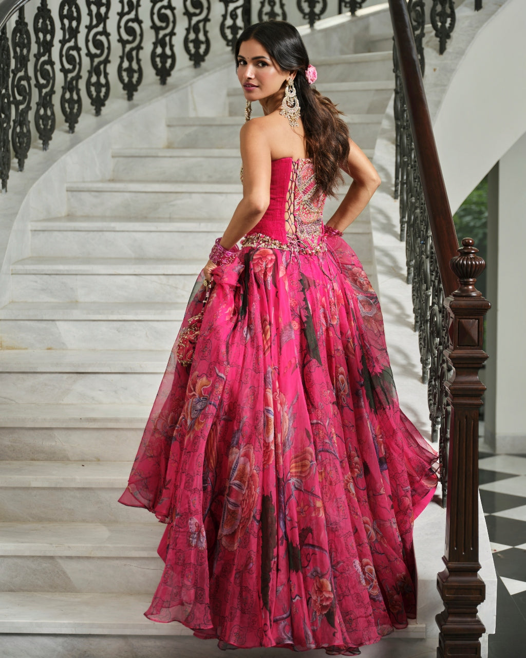 Vartika Corset Lehenga Set