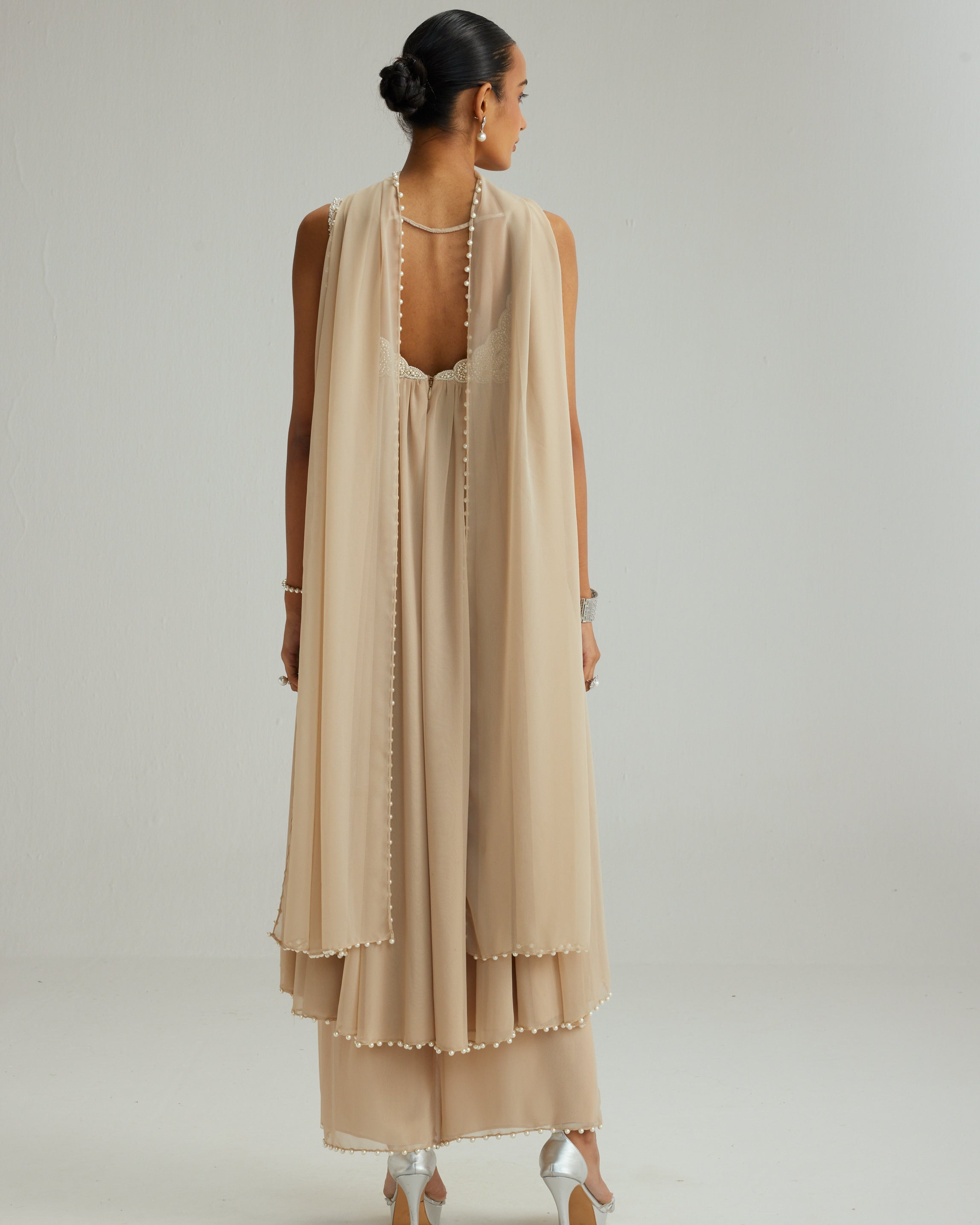 Light Beige Kurta Set