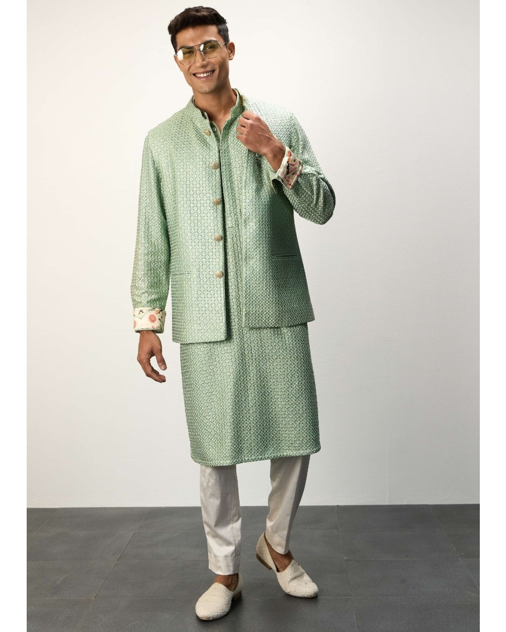 Sage Green Inara Kurta Set