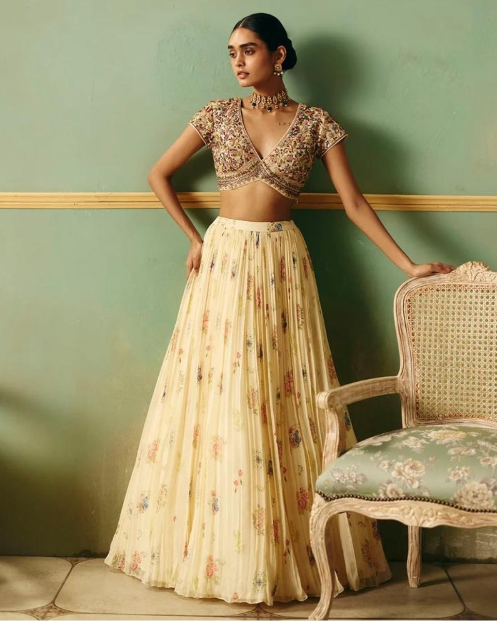 Ruhani Lehenga Set