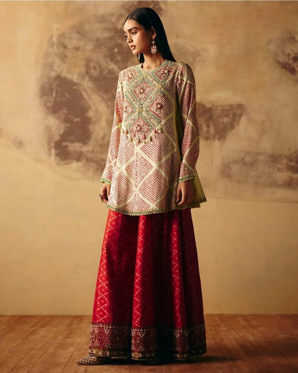 Bandhani - Patola Kurta Set
