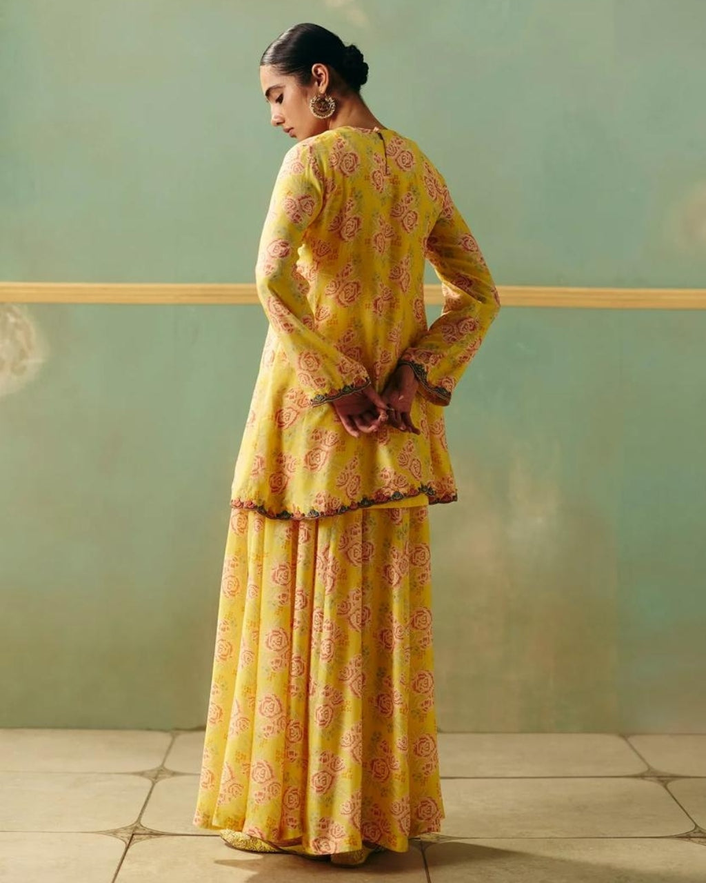 Haldi Gold Kurta Set