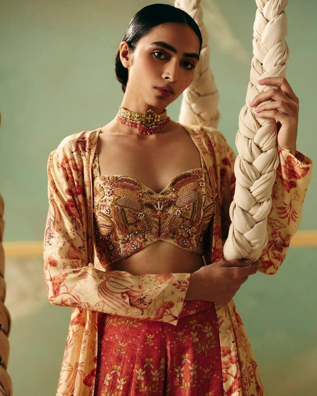 Nayab Cape Set